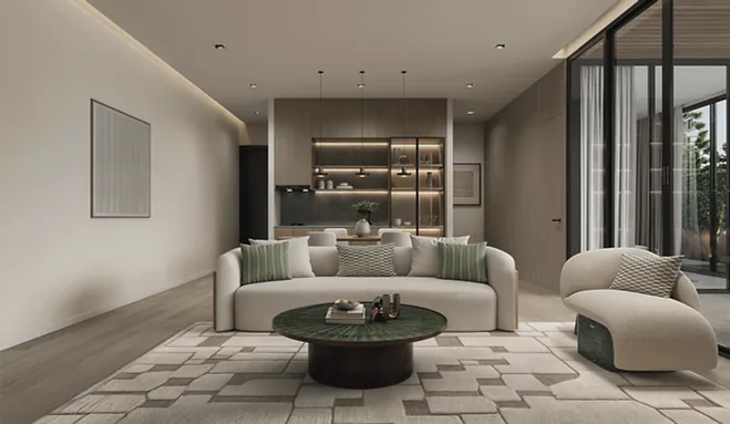 Warm interior