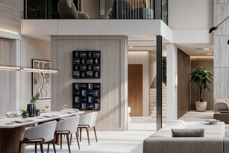 Modern home detail